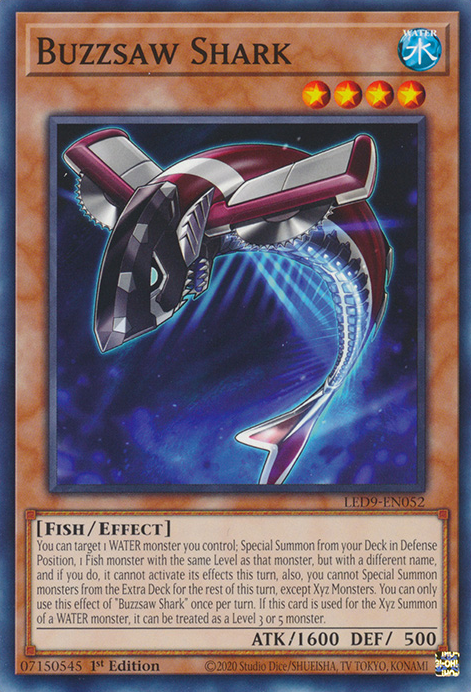 Buzzsaw Shark [LED9-EN052] Common | North Game Den