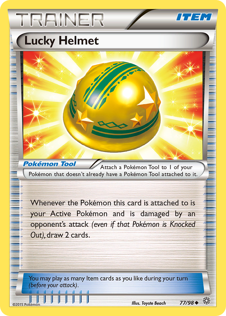 Lucky Helmet (77/98) [XY: Ancient Origins] | North Game Den