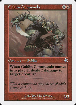 Goblin Commando [Starter 1999] | North Game Den