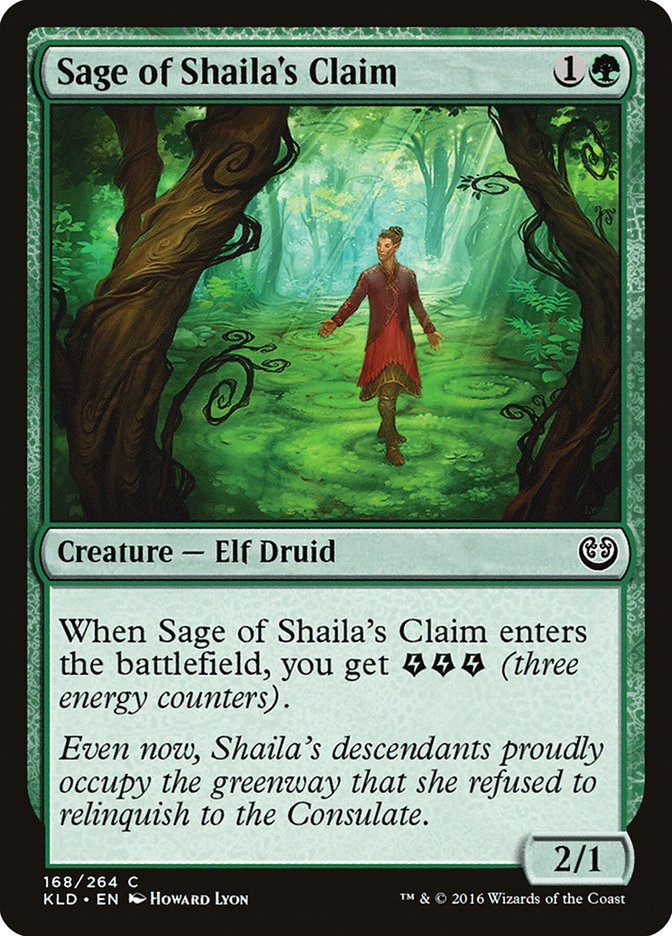 Sage of Shaila's Claim [Kaladesh] | North Game Den