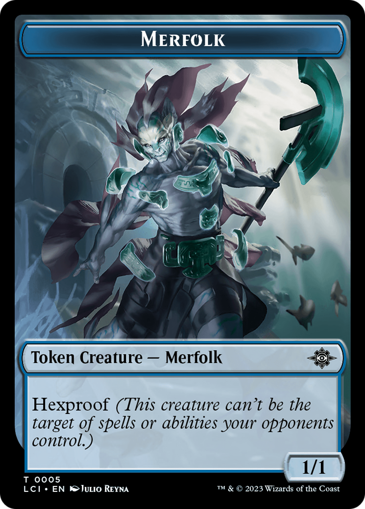 Merfolk Token [The Lost Caverns of Ixalan Tokens] | North Game Den