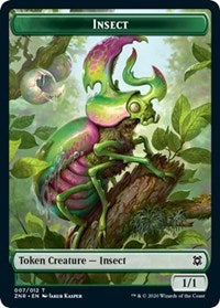 Insect // Kor Warrior Double-sided Token [Zendikar Rising Tokens] | North Game Den