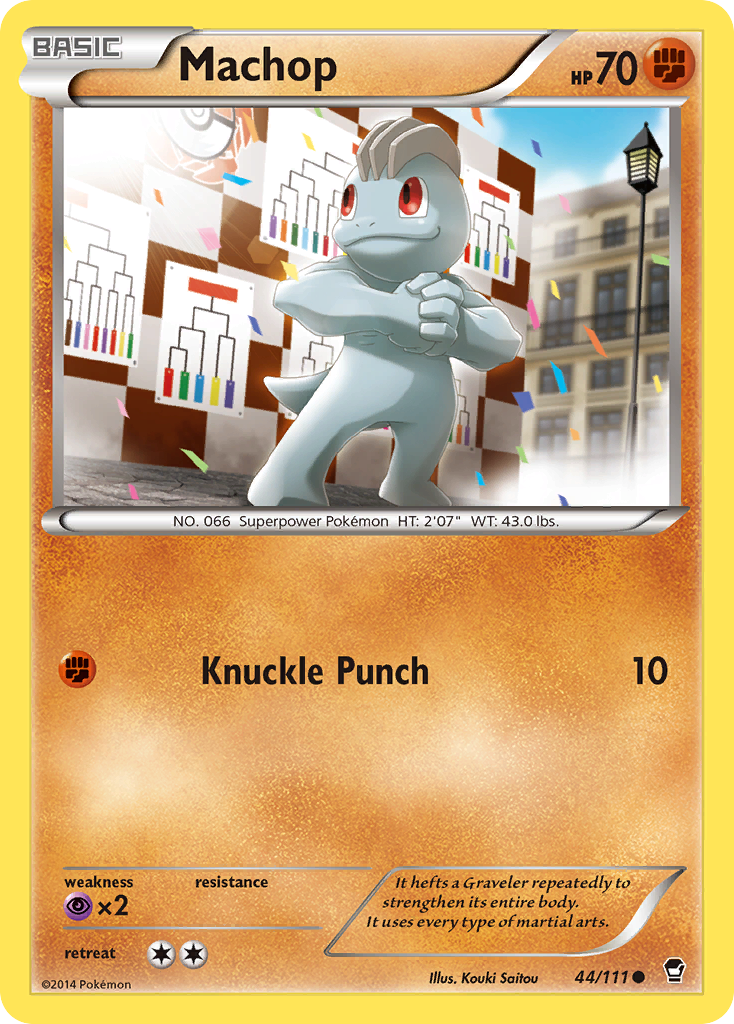 Machop (44/111) [XY: Furious Fists] | North Game Den
