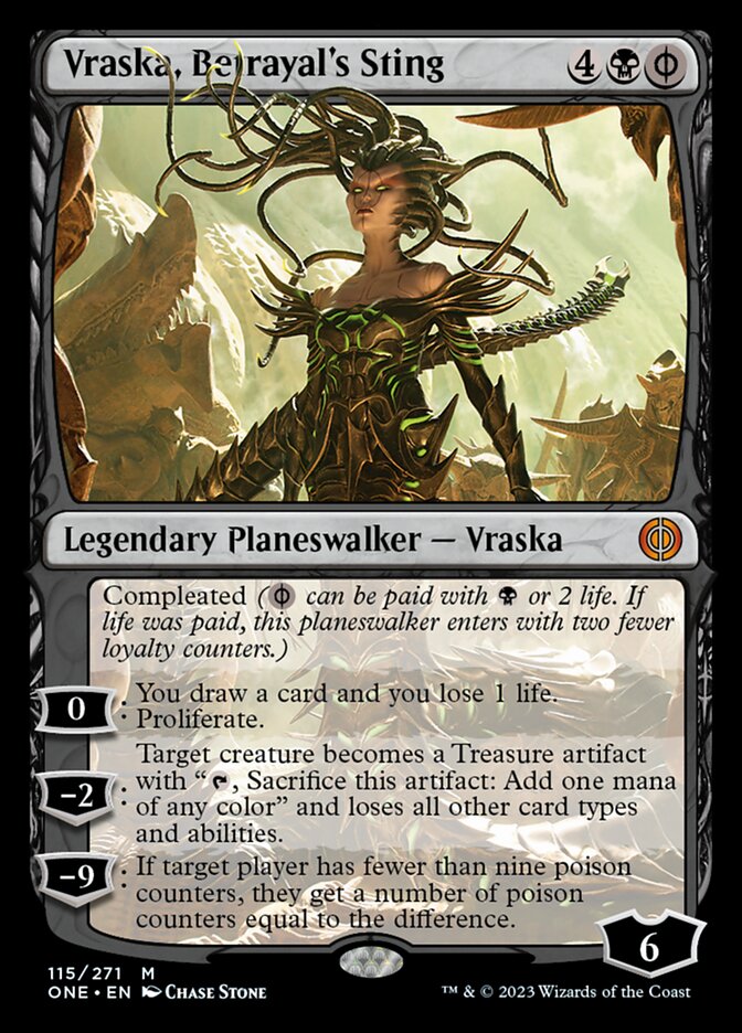 Vraska, Betrayal's Sting [Phyrexia: All Will Be One] | North Game Den