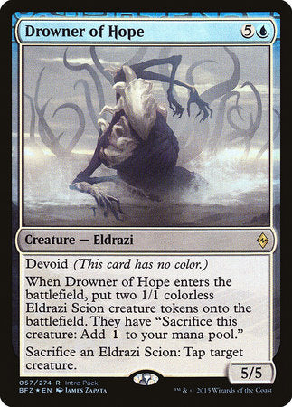 Drowner of Hope [Battle for Zendikar Promos] | North Game Den