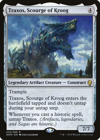 Traxos, Scourge of Kroog [Dominaria] | North Game Den