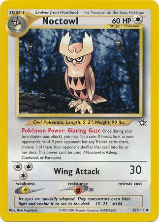 Noctowl (42/111) [Neo Genesis Unlimited] | North Game Den