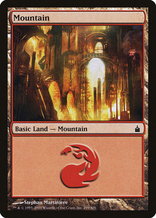 Mountain (299) [Ravnica: City of Guilds] | North Game Den