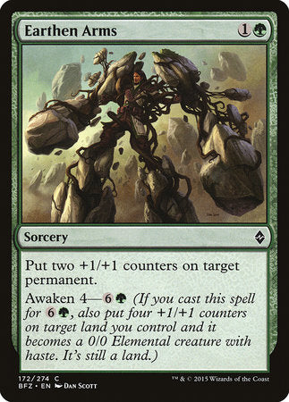 Earthen Arms [Battle for Zendikar] | North Game Den