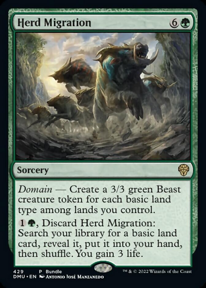 Herd Migration (Bundle) [Dominaria United] | North Game Den