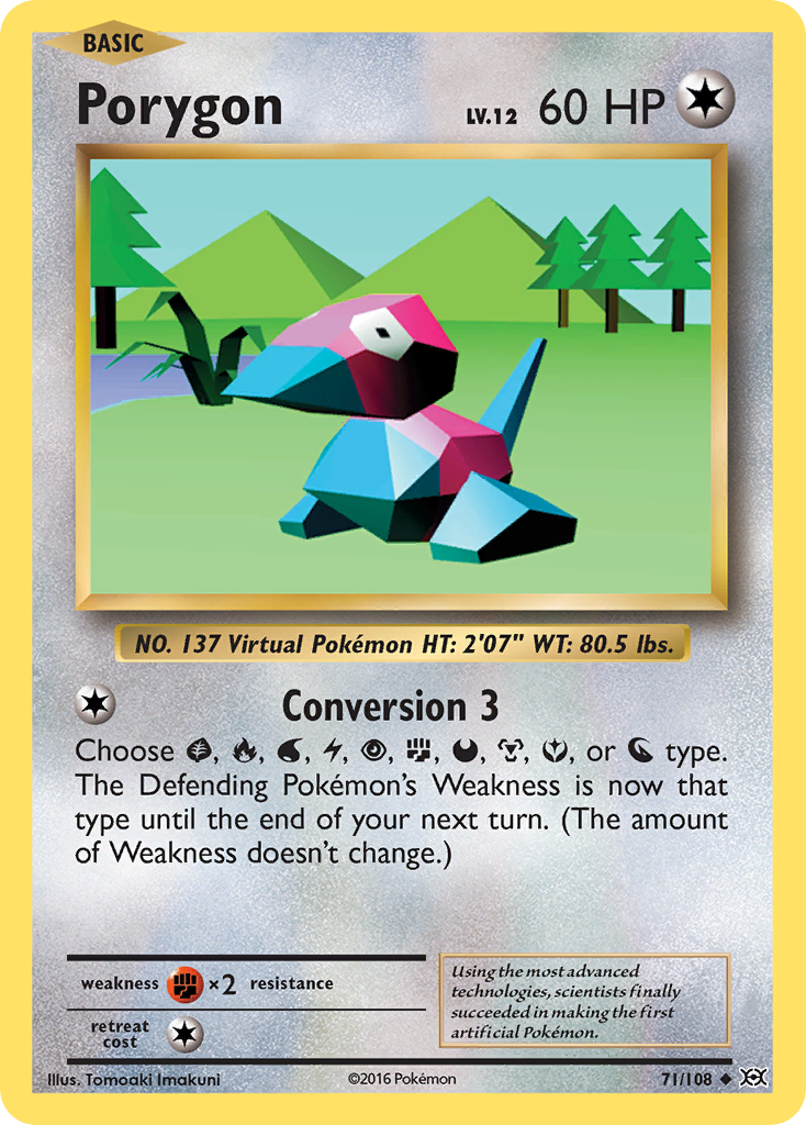 Porygon (71/108) [XY: Evolutions] | North Game Den