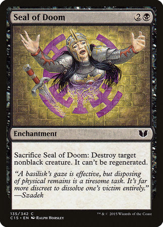 Seal of Doom [Commander 2015] | North Game Den