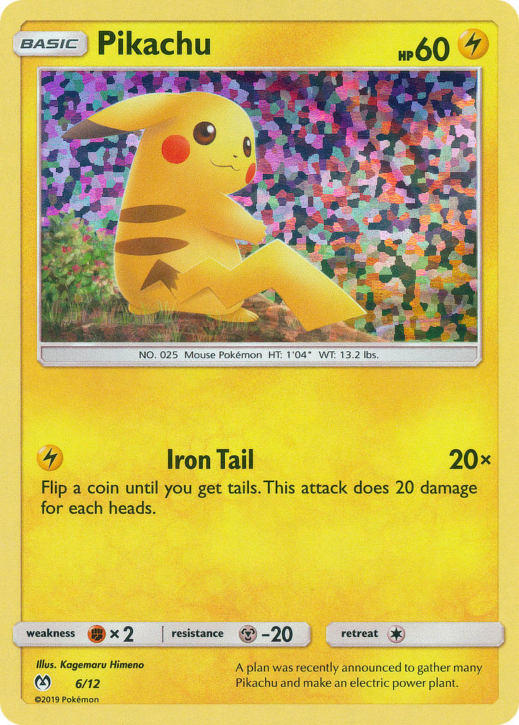 Pikachu (6/12) [McDonald's Promos: 2019 Collection] | North Game Den