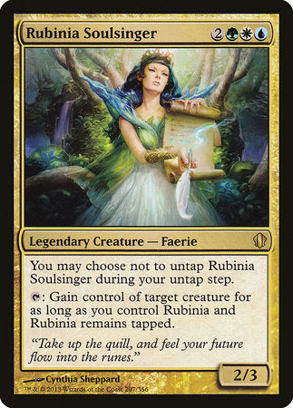 Rubinia Soulsinger [Commander 2013] | North Game Den