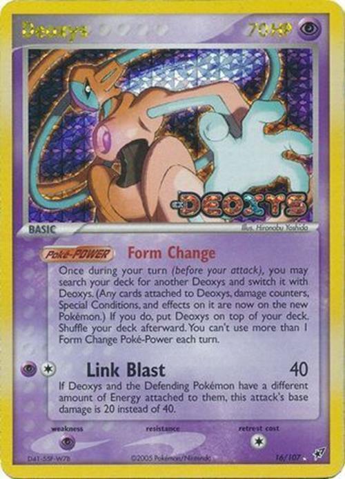 Deoxys (16/107) (Stamped) [EX: Deoxys] | North Game Den