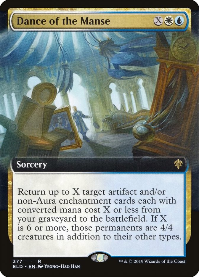 Dance of the Manse (Extended Art) [Throne of Eldraine] | North Game Den