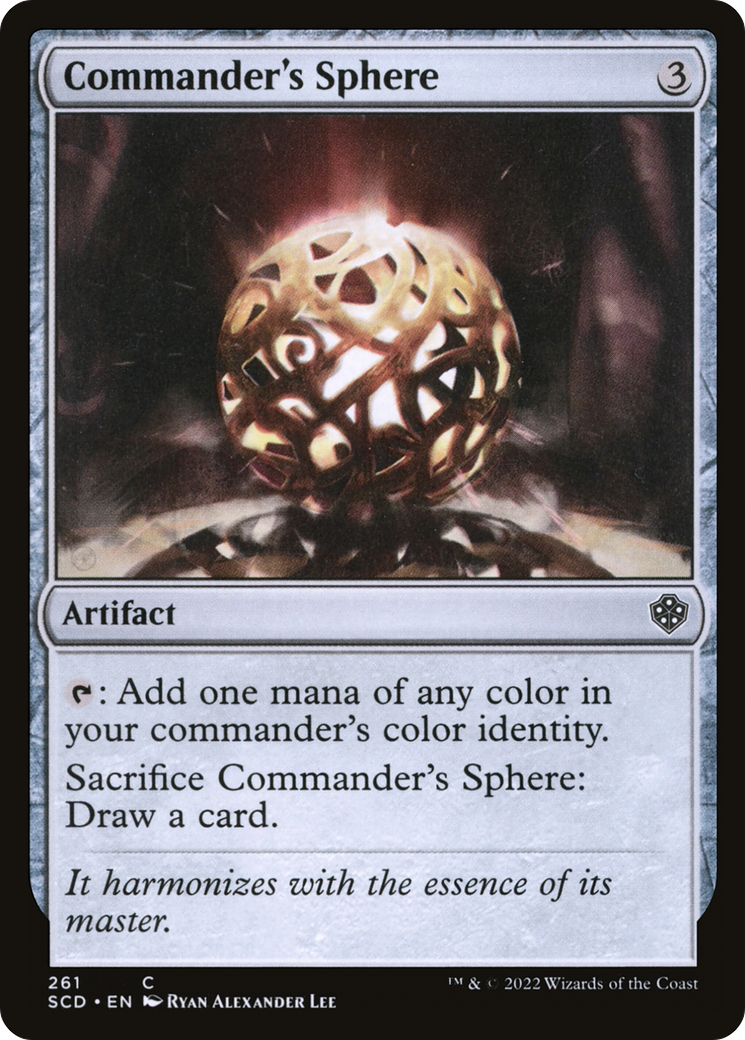 Commander's Sphere [Starter Commander Decks] | North Game Den