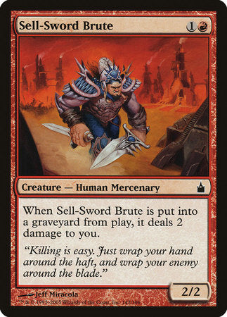 Sell-Sword Brute [Ravnica: City of Guilds] | North Game Den