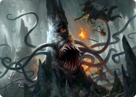 Roper Art Card [Dungeons & Dragons: Adventures in the Forgotten Realms Art Series] | North Game Den