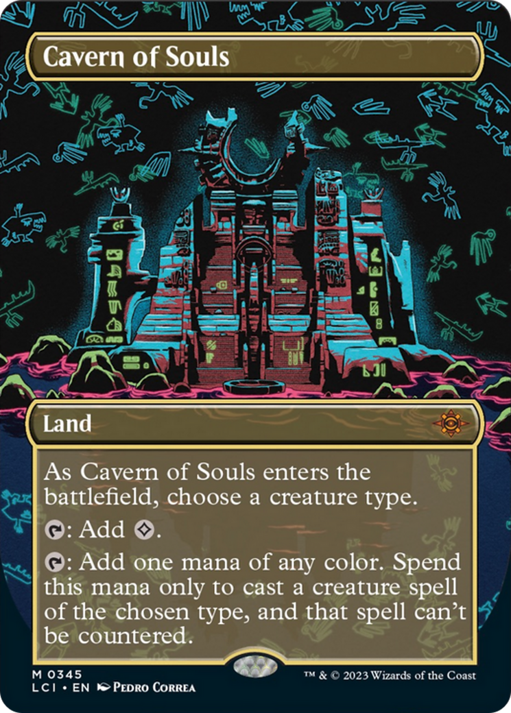 Cavern of Souls (0345) (Borderless) [The Lost Caverns of Ixalan] | North Game Den