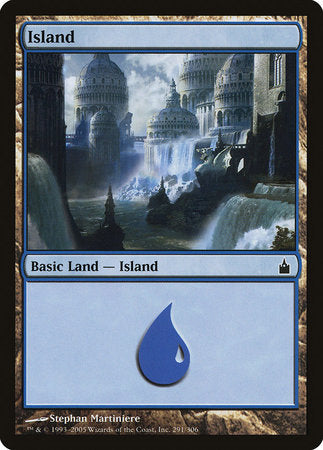 Island (291) [Ravnica: City of Guilds] | North Game Den