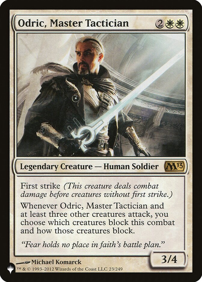 Odric, Master Tactician [The List] | North Game Den