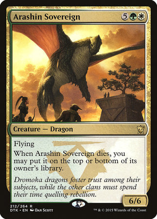 Arashin Sovereign [Dragons of Tarkir] | North Game Den
