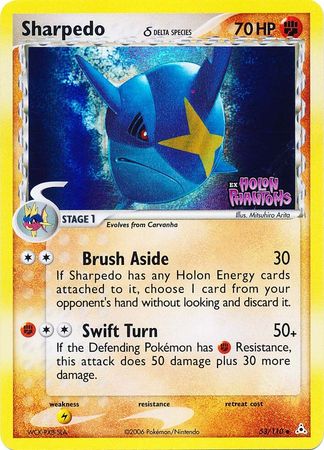 Sharpedo (53/110) (Delta Species) (Stamped) [EX: Holon Phantoms] | North Game Den