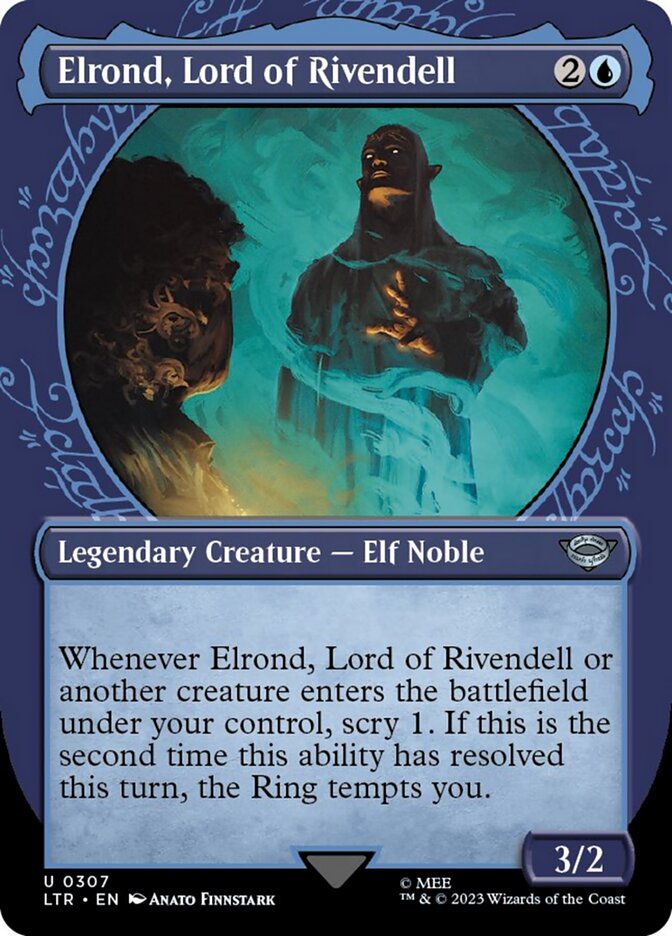 Elrond, Lord of Rivendell (Showcase Ring Frame) [The Lord of the Rings: Tales of Middle-Earth] | North Game Den