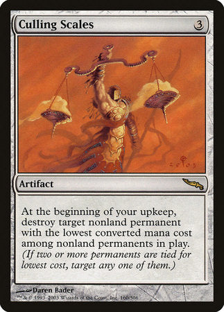 Culling Scales [Mirrodin] | North Game Den