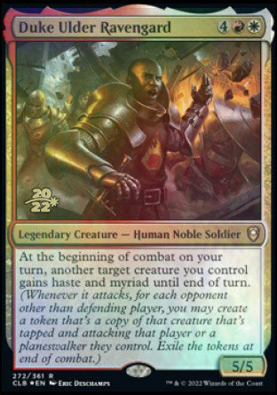 Duke Ulder Ravengard [Commander Legends: Battle for Baldur's Gate Prerelease Promos] | North Game Den