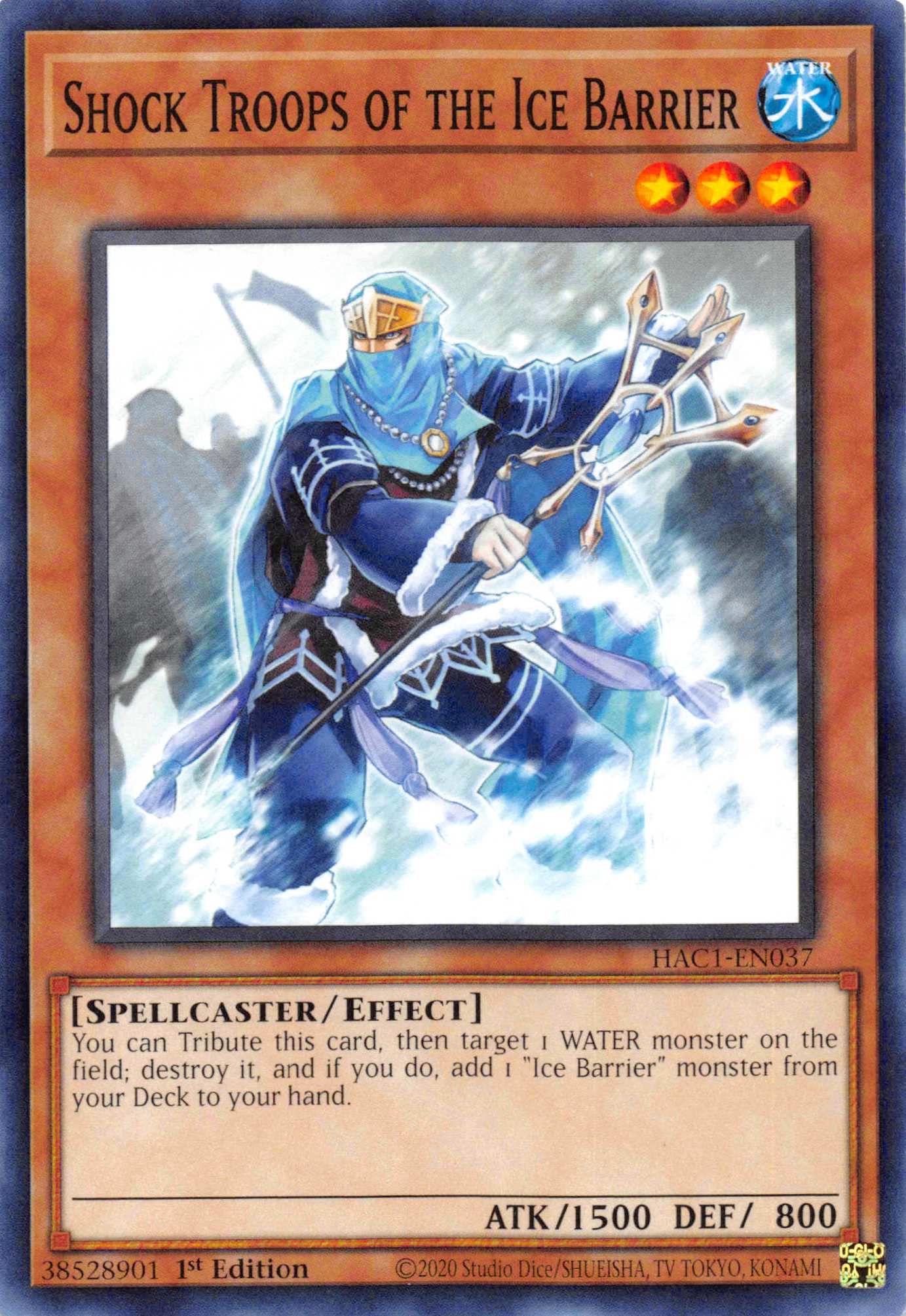 Shock Troops of the Ice Barrier [HAC1-EN037] Common | North Game Den