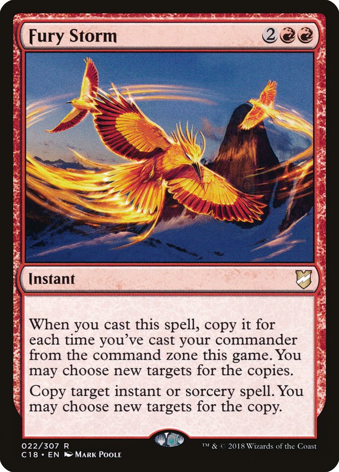 Fury Storm [Commander 2018] | North Game Den