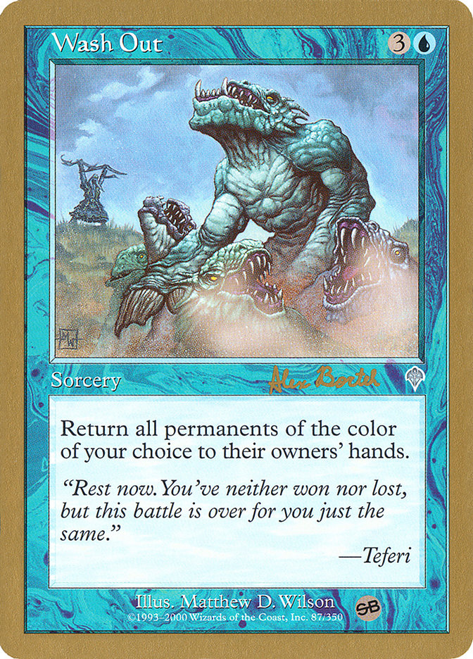 Wash Out (Alex Borteh) (SB) [World Championship Decks 2001] | North Game Den