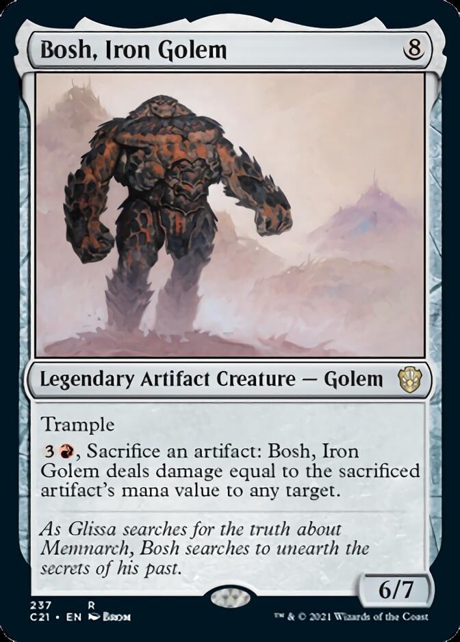 Bosh, Iron Golem [Commander 2021] | North Game Den