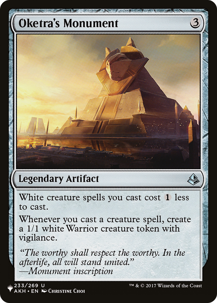 Oketra's Monument [Secret Lair: Angels] | North Game Den