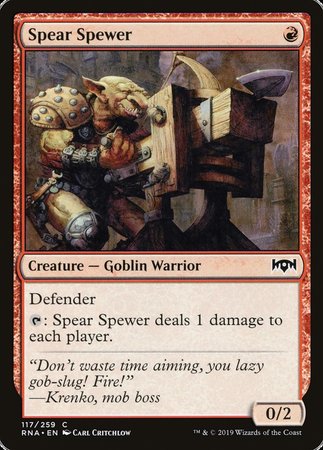 Spear Spewer [Ravnica Allegiance] | North Game Den