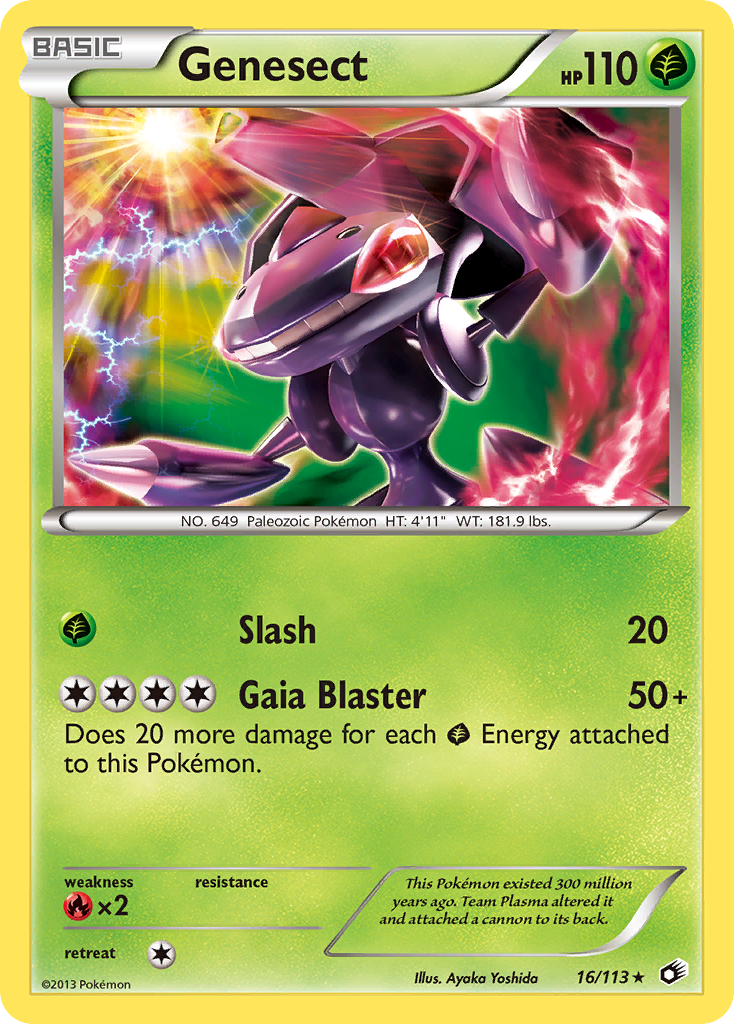 Genesect (16/113) [Black & White: Legendary Treasures] | North Game Den