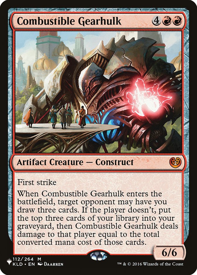 Combustible Gearhulk [The List] | North Game Den