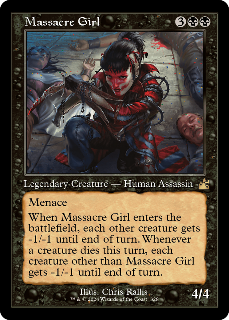 Massacre Girl (Retro) [Ravnica Remastered] | North Game Den