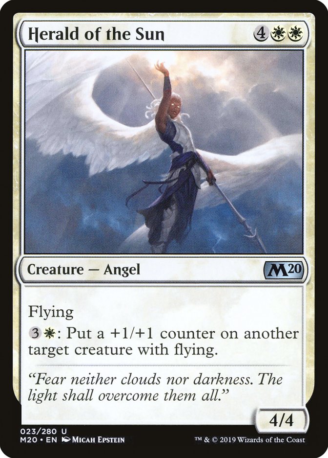Herald of the Sun [Core Set 2020] | North Game Den