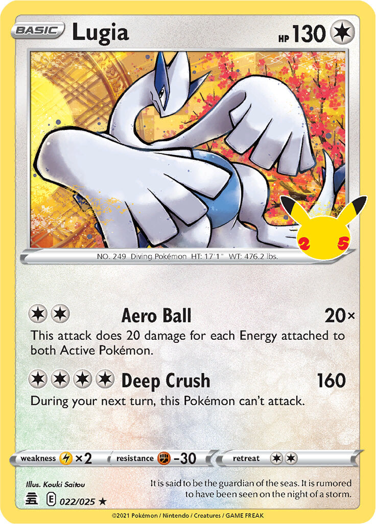 Lugia (022/025) [Celebrations: 25th Anniversary] | North Game Den