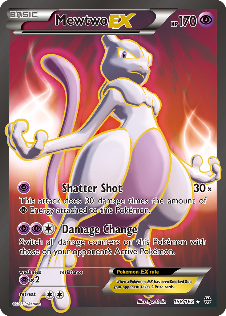 Mewtwo EX (158/162) [XY: BREAKthrough] | North Game Den