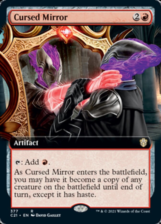 Cursed Mirror (Extended) [Commander 2021] | North Game Den