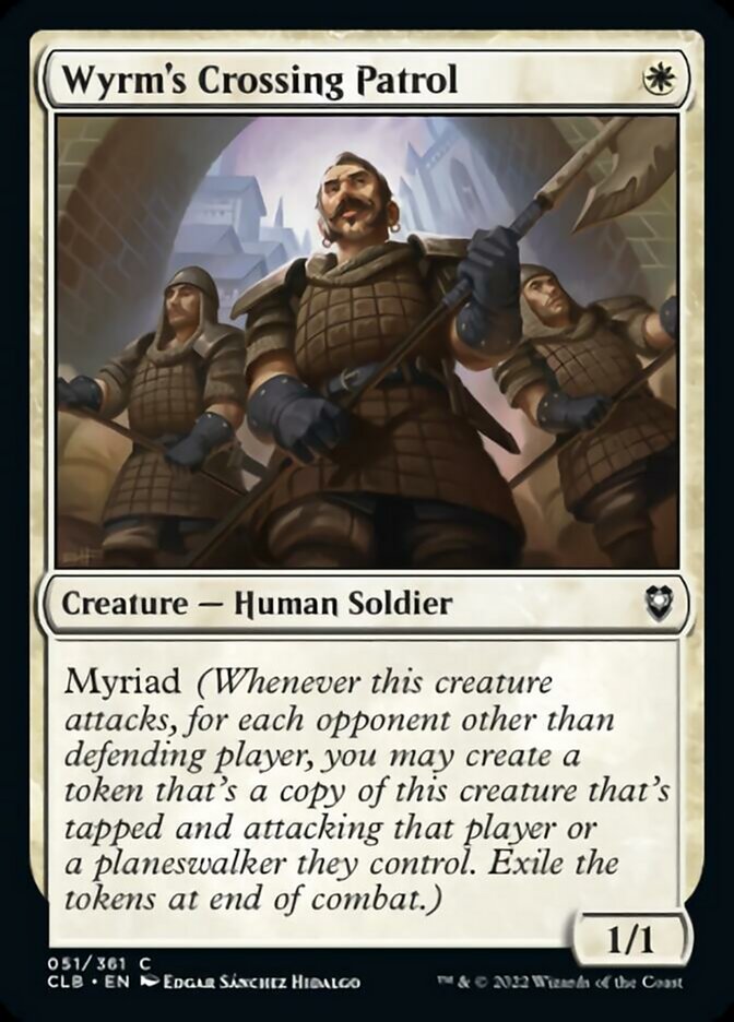 Wyrm's Crossing Patrol [Commander Legends: Battle for Baldur's Gate] | North Game Den