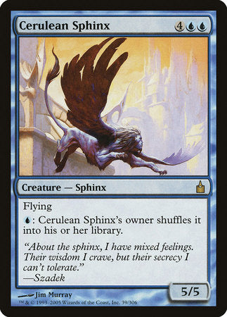 Cerulean Sphinx [Ravnica: City of Guilds] | North Game Den