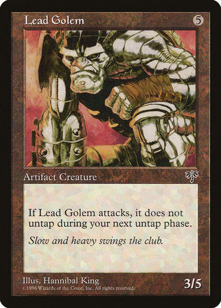 Lead Golem [Mirage] | North Game Den