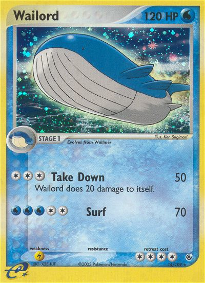 Wailord (14/109) [EX: Ruby & Sapphire] | North Game Den