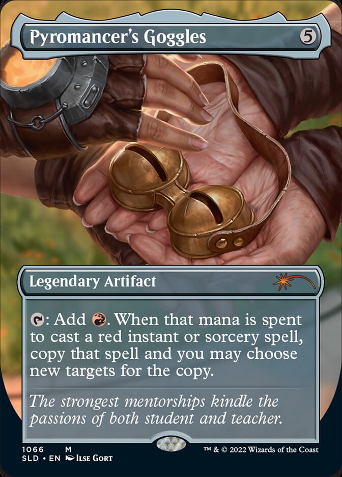 Pyromancer's Goggles (Borderless) [Secret Lair Drop Series] | North Game Den