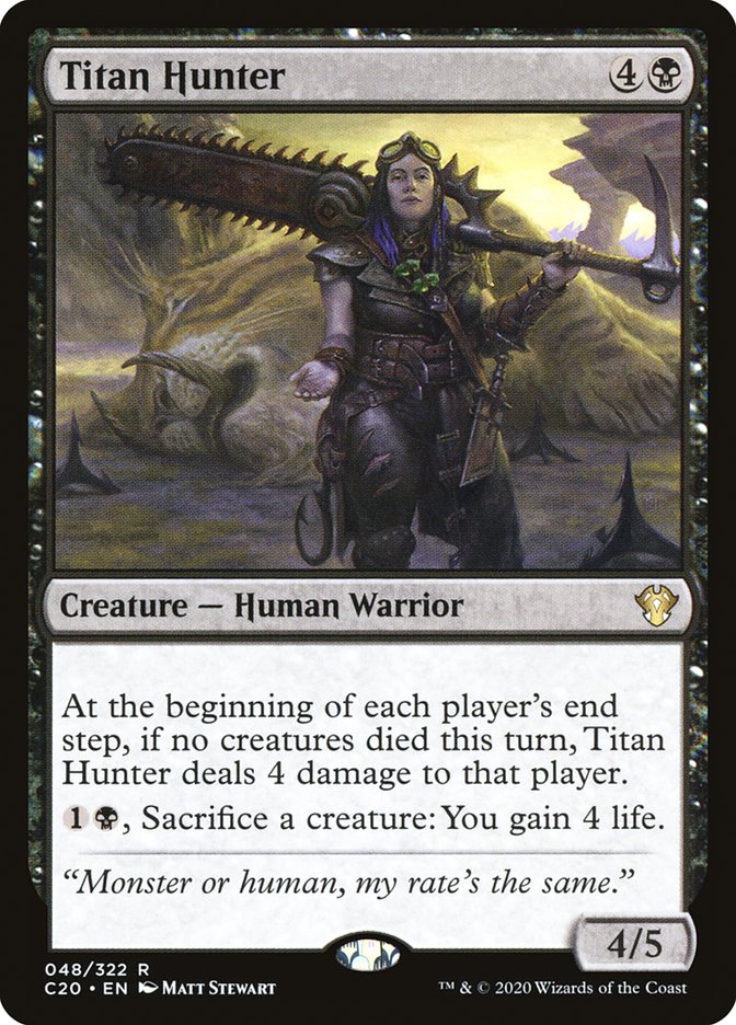 Titan Hunter [Commander 2020] | North Game Den